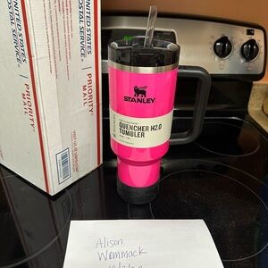 Stanley 40 oz electric pink